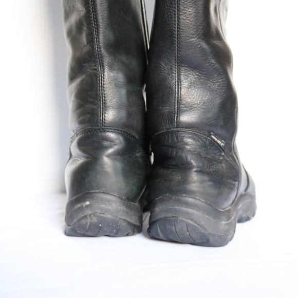 KEEN Silverton Black Leather Tall Winter Waterproof Boots Women's 7.5 Winter - Picture 7 of 13